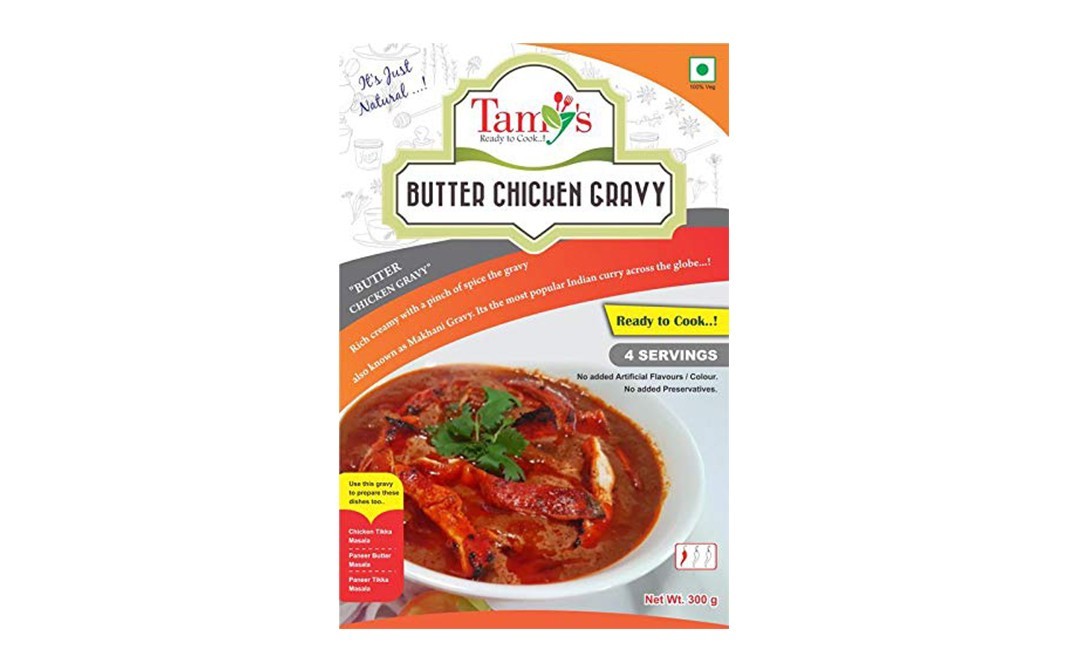 Tamy's Butter Chicken Gravy    Pack  300 grams
